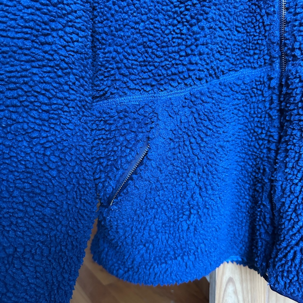 Cozy Blue YELLOW LABEL Sherpa Jacket - Picture 2 of 6